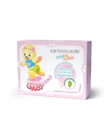 SABONETE EM BARRA VEGETAL BABY & KIDS GIBY & GABY GIOVANNA BABY 90G