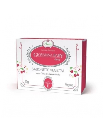 GB SABONETE VEGETAL RETANGULA CHERRY 90G