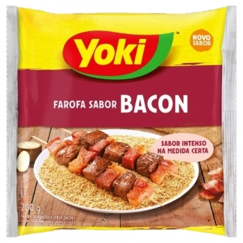FAROFA MANDIOCA BACON 200G