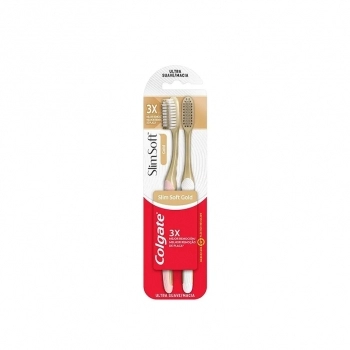 ED COLGATE SLIM SOFT GOLD MACIA BLISTER 2PK