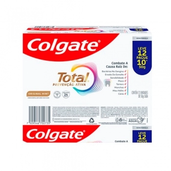 TP CD COLGATE TOTAL ORIGINAL MINT 50G L12P10