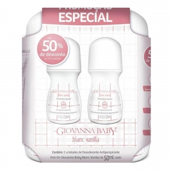 GB PACK PROMO 2 ROLLON BLANC VANILLA