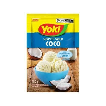 PÓ SORVETE DE COCO 12X150G