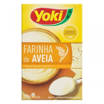 FARINHA DE AVEIA YOKI CX 12X170G