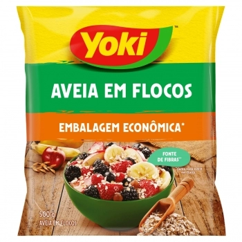 AVEIA FLOCOS YOKI 12X500G