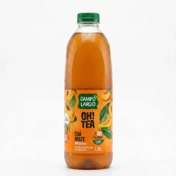 CHÁ MATE SABOR PÊSSEGO DE BAIXA CALORIA 06X1,35L