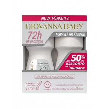 GB PACK PROMO 2 ROLLON BLANC VANILLA