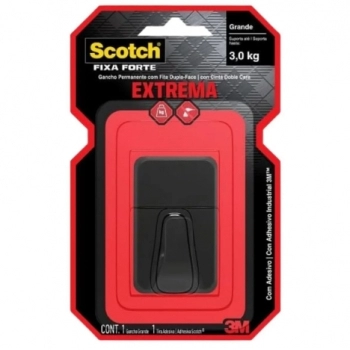 GANCHO GRANDE SCOTCH PRETO X1