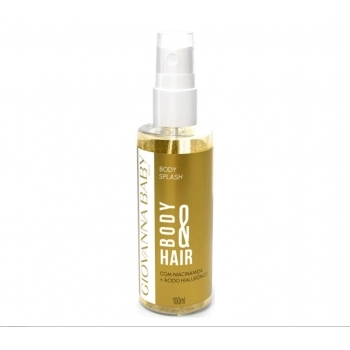 GB MINI BODY SPLASH 100ML GOLD
