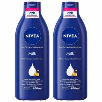 PACK BODY LOÇÃO HIDRAT MILK 2X400ML