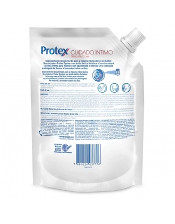 SABONETE ÍNTIMO LÍQUIDO PROTEX DELICATE CARE 140ML REFIL